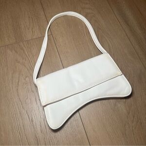Elegant White Women's Handbag